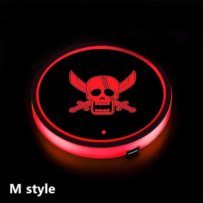 Inteligentní snímací tácky Sharingan Car 7 měnící barvy