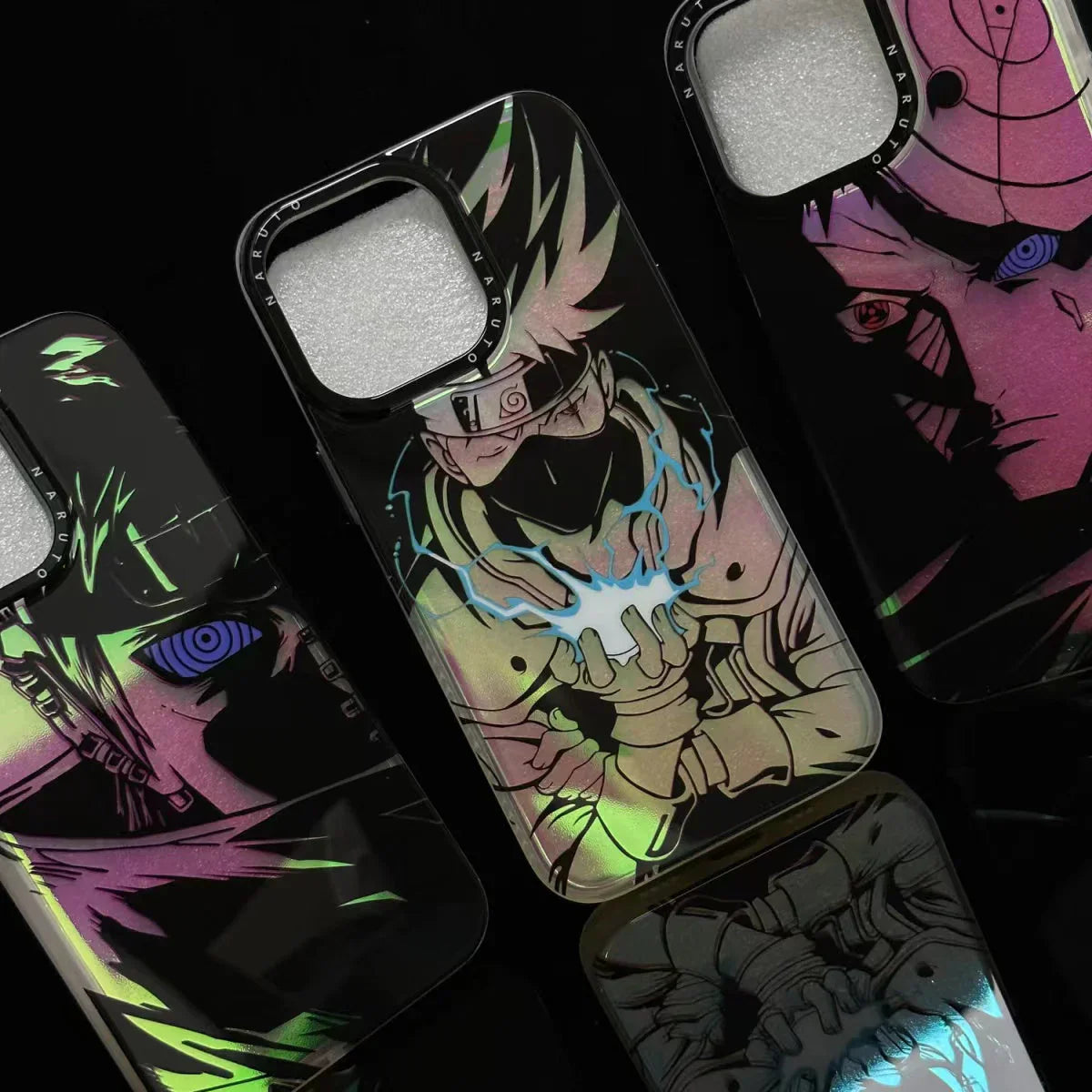 Pain/Kakashi/Obito Silikonové antikolizní pouzdro značky Apple