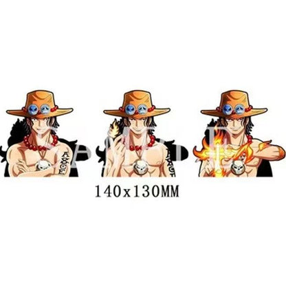 Luffy/Zoro/Nami 3D gradienttitarrat