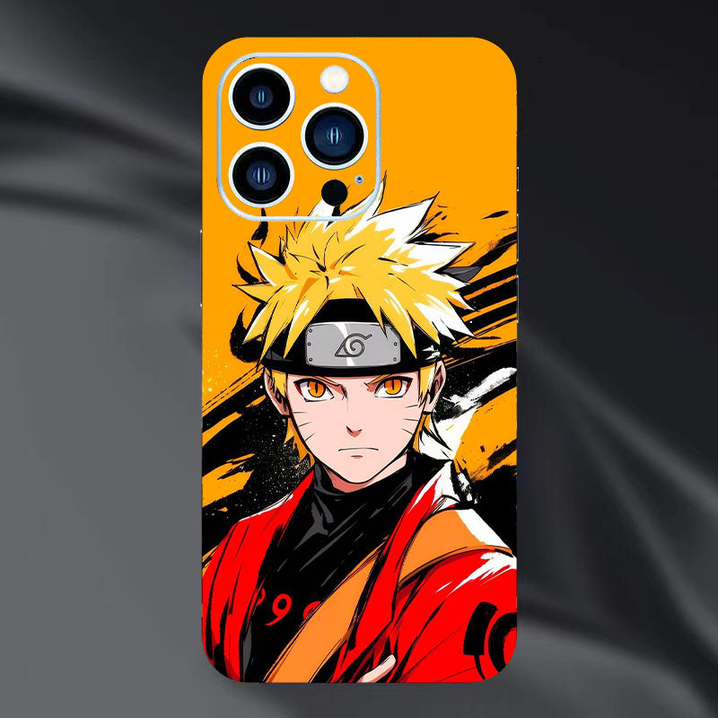 Itachi/Jiraiya/Kakashi iPhone Vynikající fólie na zadní stranu telefonu, personalizovaný vzor, ​​HD ochrana