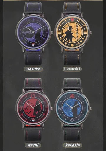 Sasuke/Kakashi/Itachi Allzweck-Quarzuhr für Herren und Damen, 30 m wasserdicht