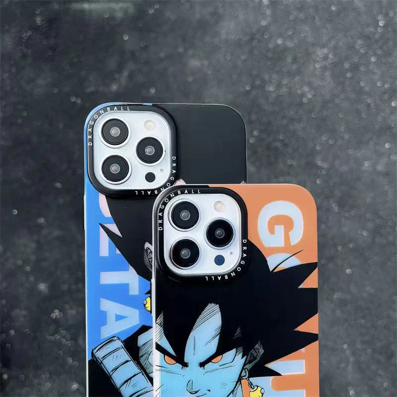 جراب هاتف Goku/Vegeta/Buu/Frieza Apple الرائع من السيليكون المضاد للتصادمات