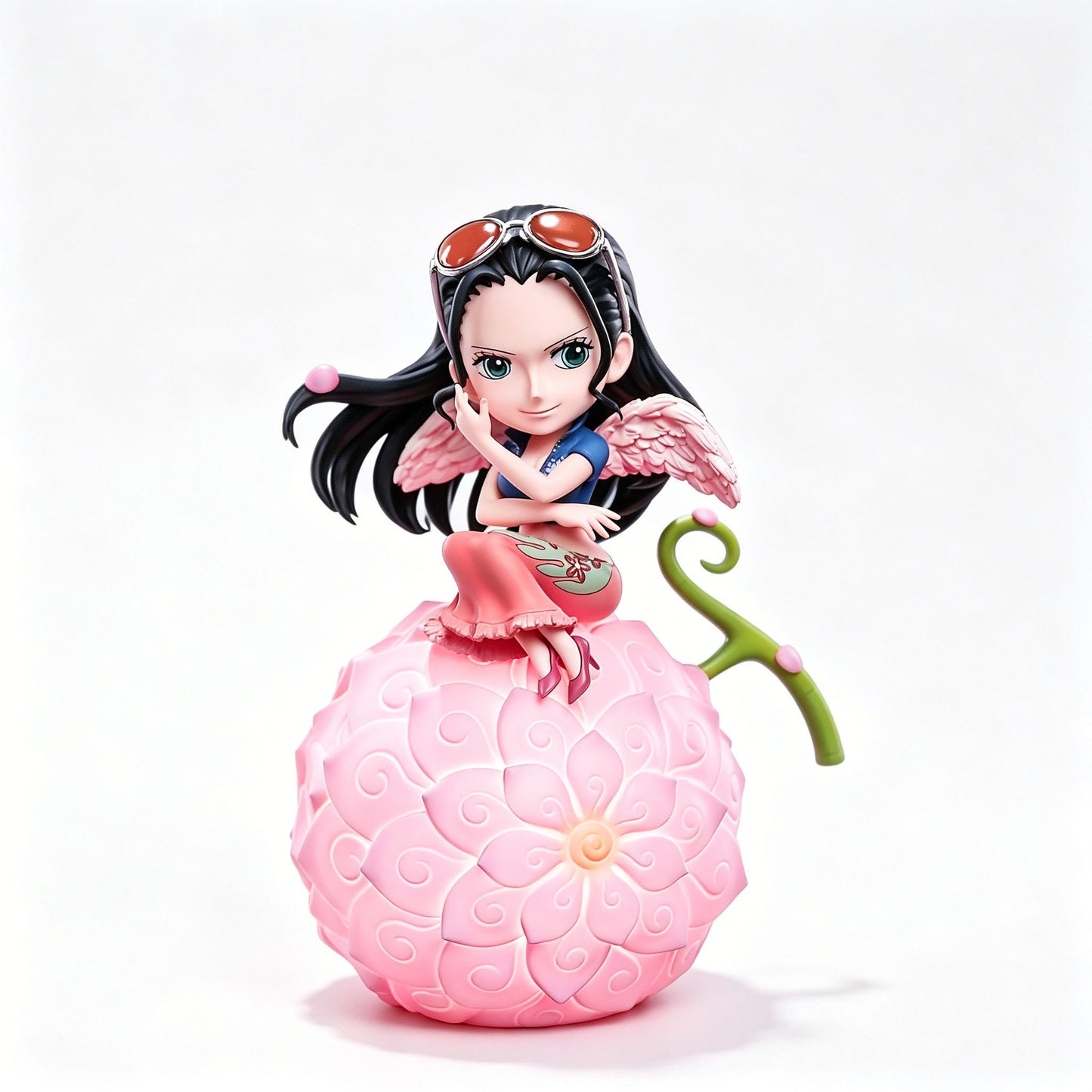 One Piece Luffy Gear 5 Nika Devil Fruit LED Night Light, Anime Luffy Figure Lamp