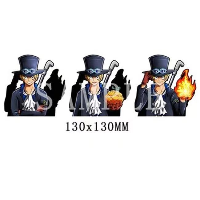 Luffy/Zoro/Nami 3D gradienttitarrat