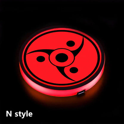 Inteligentní snímací tácky Sharingan Car 7 měnící barvy