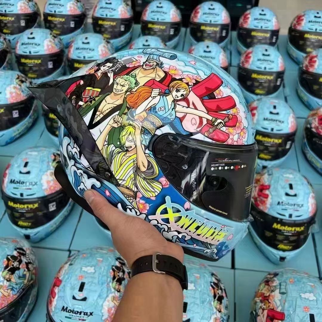 Ruffy/Chopper Vollhelm-Motorradhelm