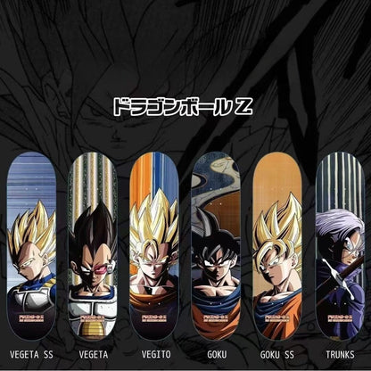 Monopatín profesional de patrón fino Goku/Vegeta (tamaño: 80 cm × 20 cm)