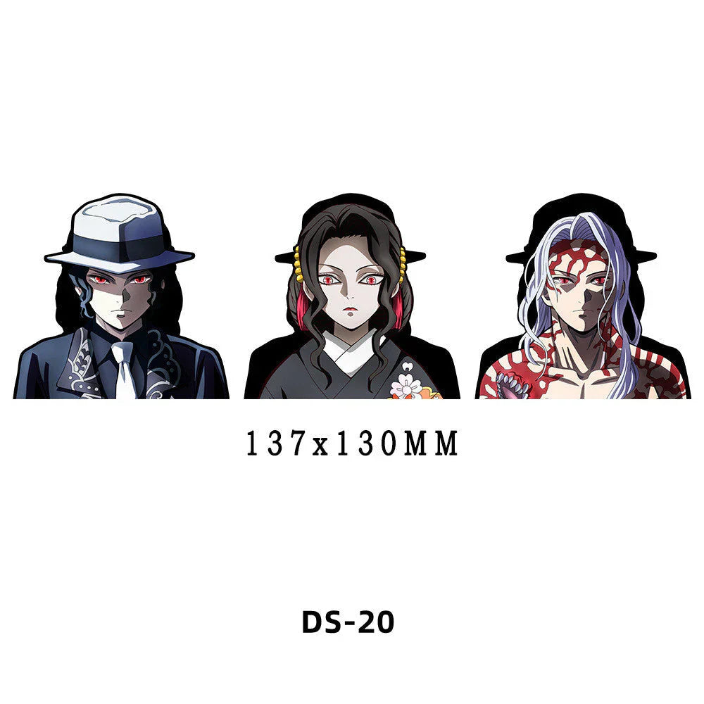 Tanjirou/Nezuko/Zenitsuuu/Inosuke attendent une variété de rôles autocollants d'expression de variation 3D