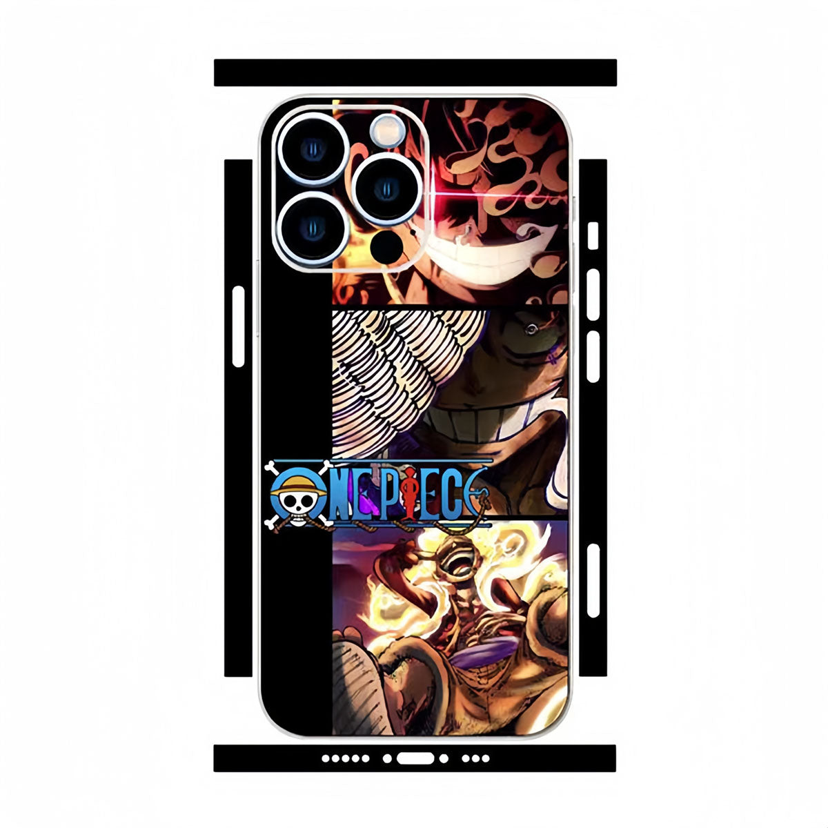 Luffy iPhone cell phone back film beautiful pattern sticker
