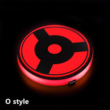 Inteligentní snímací tácky Sharingan Car 7 měnící barvy