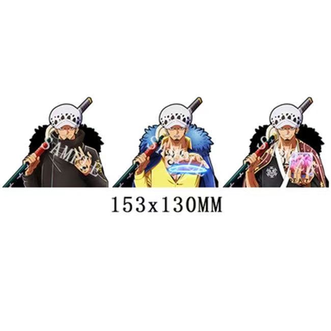 Luffy/Zoro/Nami 3D gradienttitarrat