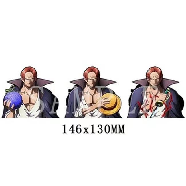 Luffy/Zoro/Nami 3D gradienttitarrat