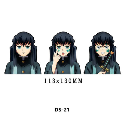 Tanjirou/Nezuko/Zenitsuuu/Inosuke attendent une variété de rôles autocollants d'expression de variation 3D
