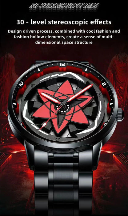 Sasuke/Madara/Itachi Sharingan roterende ur Smukt og sejt ur
