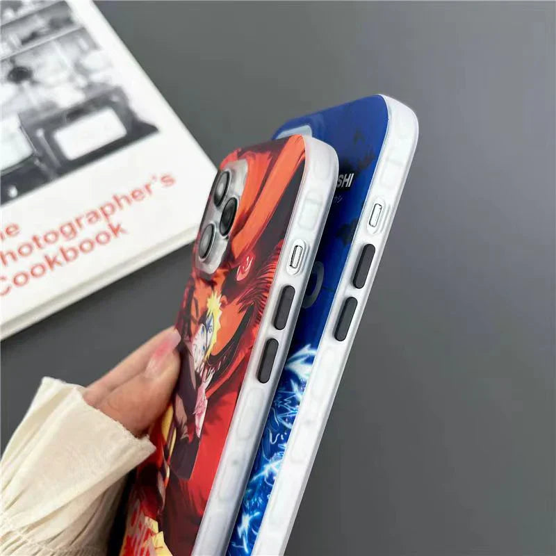 Sasuke/Kakashi/Pain Apple exquisite Trend Silikon Anti-Kollisions-Handyhülle