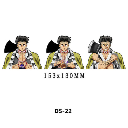 Tanjirou/Nezuko/Zenitsuuu/Inosuke attendent une variété de rôles autocollants d'expression de variation 3D