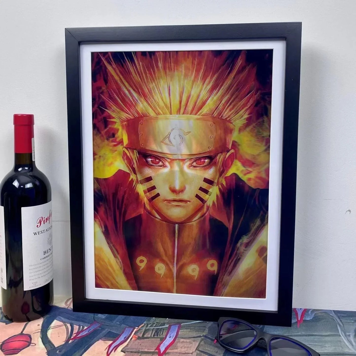 Uzumaki/Sasuke/Kakashi Hd 3D gradientní dekorativní malba cool pohyblivé malby postav