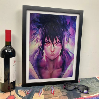 Uzumaki/Sasuke/Kakashi Hd 3D gradientní dekorativní malba cool pohyblivé malby postav