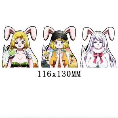 Luffy/Zoro/Nami 3D gradienttitarrat