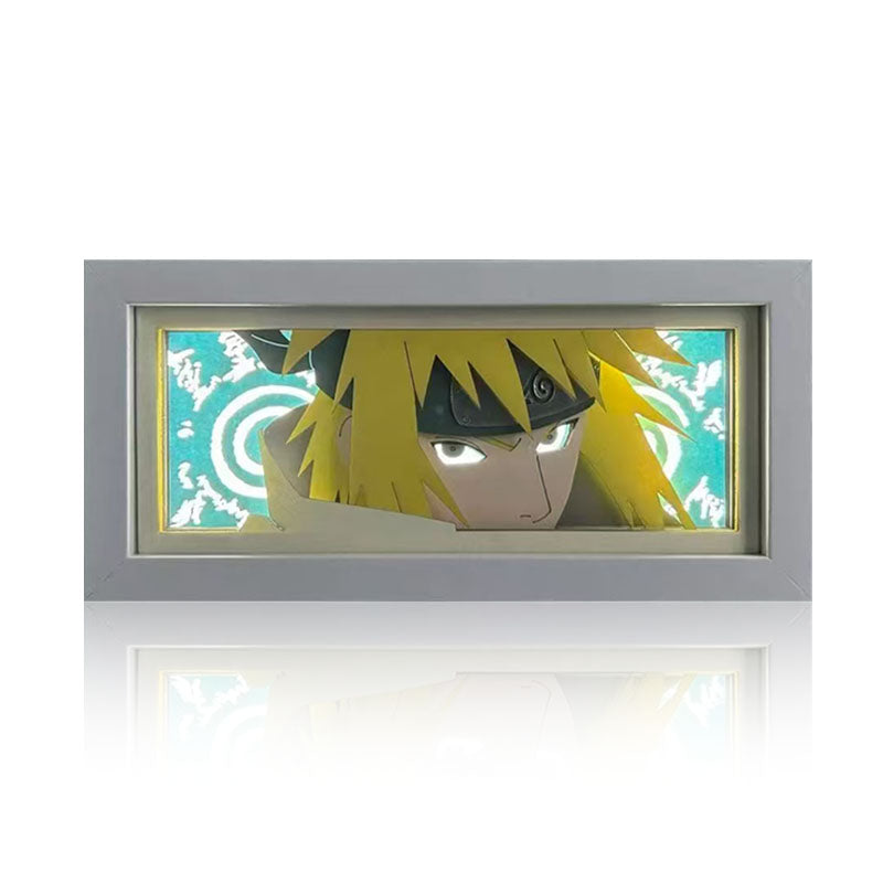 Sasuke/Kakashi/Obito/Itachi 3D Paper Sculpture Night Light - Rozsviťte svět anime!