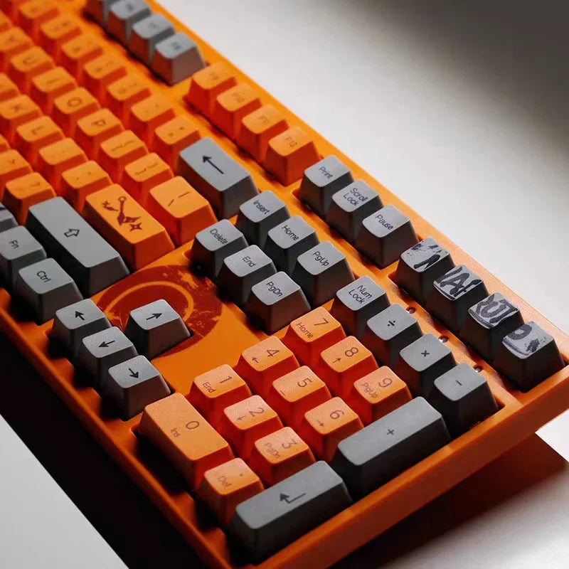 Sasuke Mechanical Keyboard Tre-mode trådløst RGB-baggrundsbelyst gaming esports-tastatur