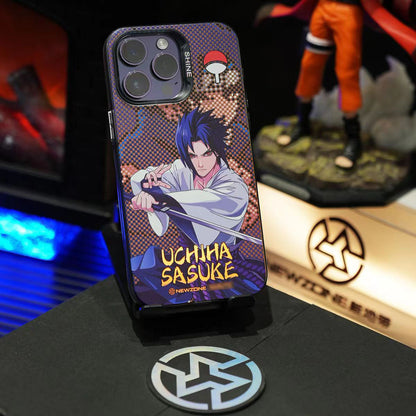 جراب هاتف iPhone من السيليكون المقاوم للصدمات من Itachi/Sasuke/Kakashi