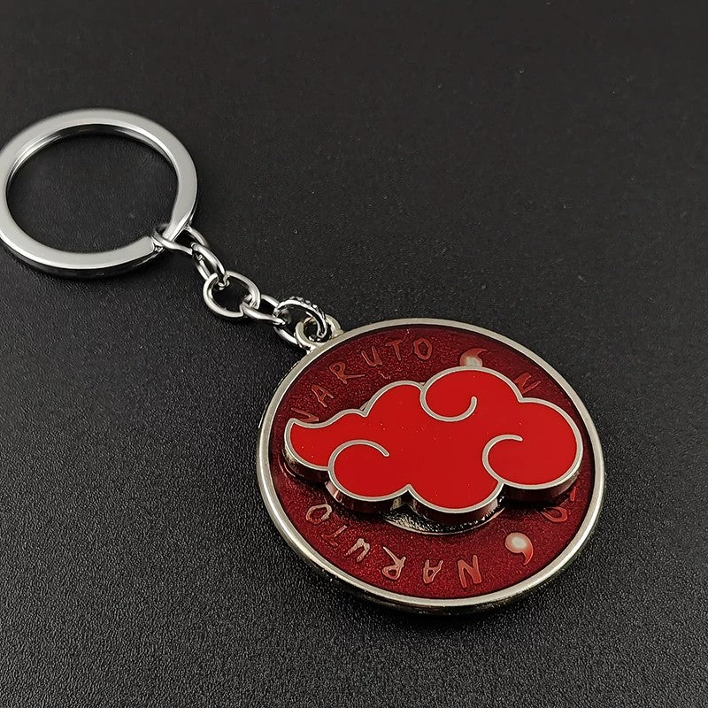 Porte-clés rotatif Naruto Sharingan - Uchiha Anime Spinning Fidget Toy