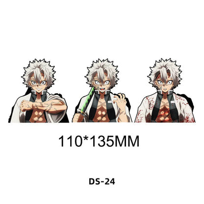 Tanjirou/Nezuko/Zenitsuuu/Inosuke attendent une variété de rôles autocollants d'expression de variation 3D