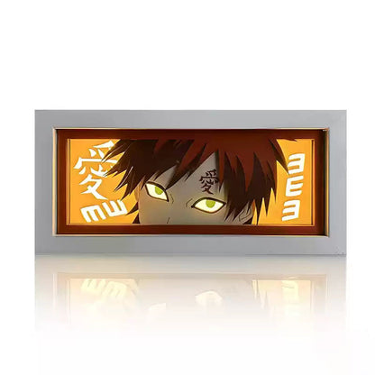 Sasuke/Kakashi/Obito/Itachi 3D Paper Sculpture Night Light - Rozsviťte svět anime!