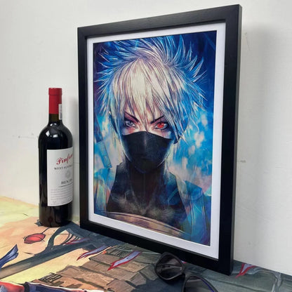 Uzumaki/Sasuke/Kakashi Hd 3D gradientní dekorativní malba cool pohyblivé malby postav