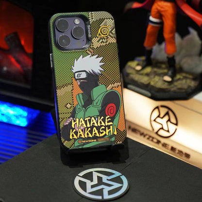 جراب هاتف iPhone من السيليكون المقاوم للصدمات من Itachi/Sasuke/Kakashi