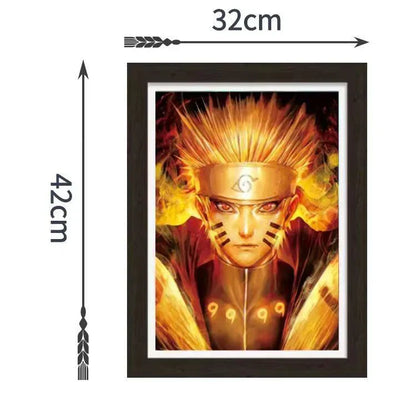 Uzumaki/Sasuke/Kakashi Hd 3D gradientní dekorativní malba cool pohyblivé malby postav
