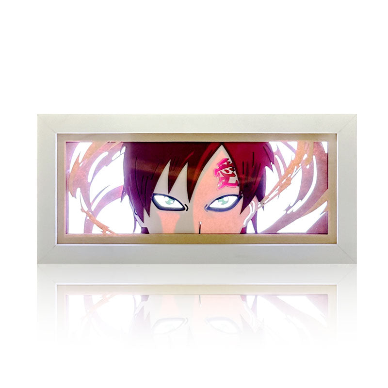 Sasuke/Kakashi/Obito/Itachi 3D Paper Sculpture Night Light - Rozsviťte svět anime!