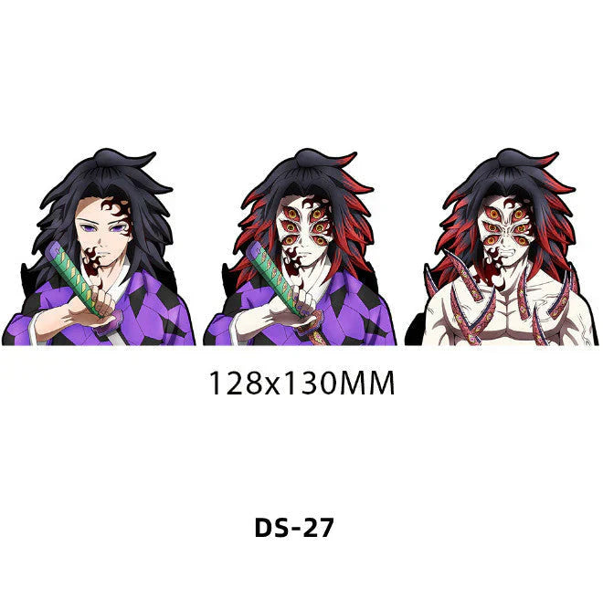 Tanjirou/Nezuko/Zenitsuuu/Inosuke attendent une variété de rôles autocollants d'expression de variation 3D