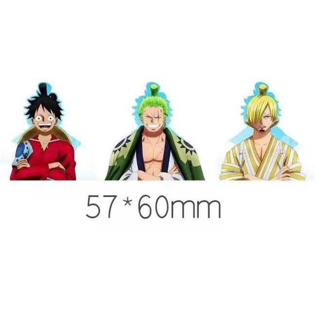 Luffy/Zoro/Nami 3D gradienttitarrat