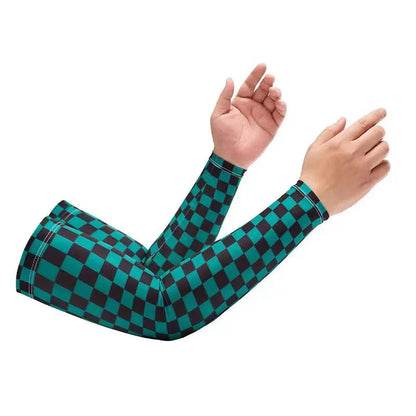 Tanjirou/Nezuko/Shinobu ærme sommer udendørs cykling sport solcreme is ærme basketball armbeskytter