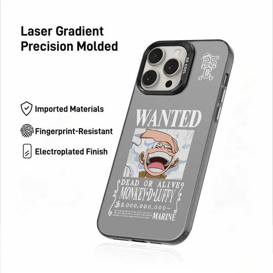 Pouzdro na telefon Naruto Pain Yahiko Anime, nárazuvzdorný ochranný kryt laserového gradientu pro iPhone
