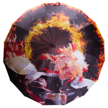 Kamado Tanjirou COOL deštník POLOAUTOMATICKÝ ODOLNÝ DEŠTNÍK