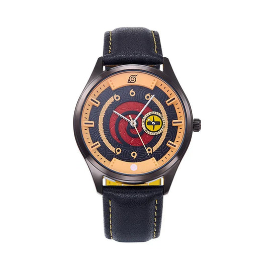 Sasuke/Kakashi/Itachi Reloj de cuarzo multiusos para hombres y mujeres, resistente al agua hasta 30 m, esfera negra de 40 mm