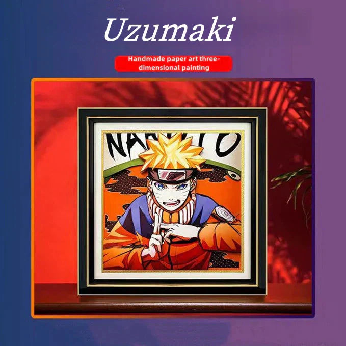 Uzumaki smuk tegneserie håndværk 3D-tegning