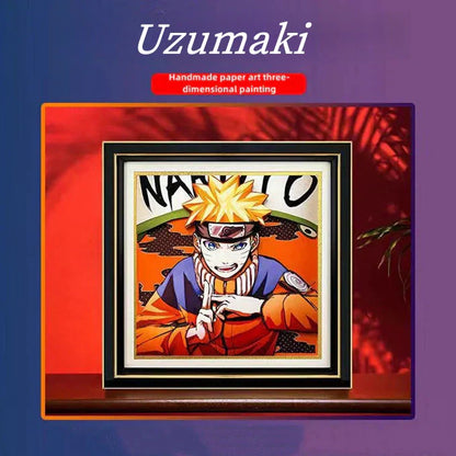 Uzumaki smuk tegneserie håndværk 3D-tegning