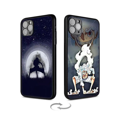 Luffy/Zoro/Ace 3D varianta iPhone silikonové pouzdro na telefon odolné proti nárazu
