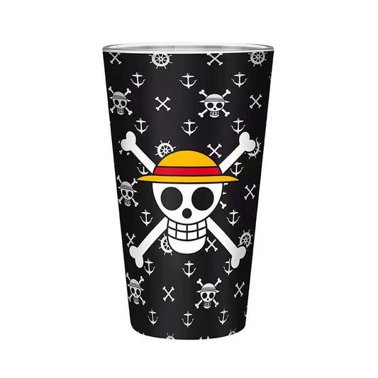 Κύπελλο γυαλιών ανθεκτικών στη θερμότητα Luffy Straw Hat Pirates