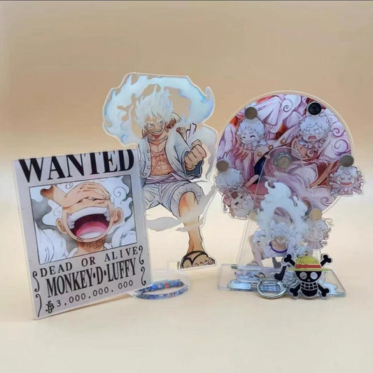 Décoration grande roue en acrylique Luffy/Ace/Sabo