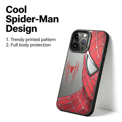 Marvel Spider‑Man Tobey Maguire Style Phone Case for iPhone, Anti‑Drop Shockproof Protective Cover 2‑Color Options Full Collection