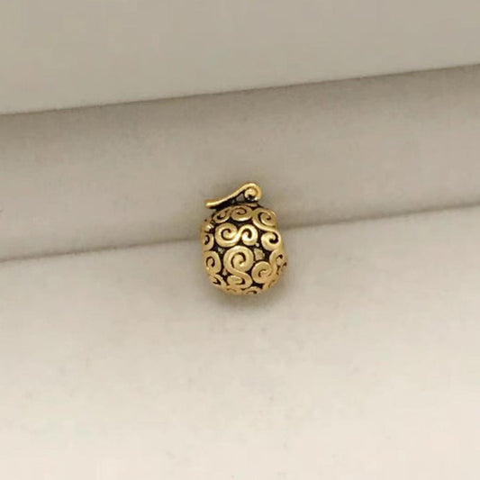 Luffy gold fruit gift lovers bracelet beads