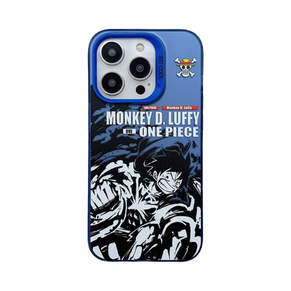Luffy/Zoro silikonové pouzdro na iPhone odolné proti nárazu