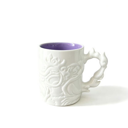 One Piece Luffy Gear 5 præget keramisk krus - Anime-kaffekop med 3D-håndtag