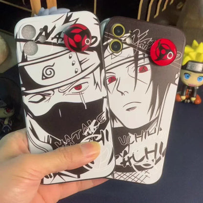 Kakashi/itachi Cool Case pro rotující Sharingan ručně vyráběné pouzdro na iPhone