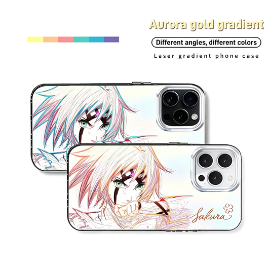 Pouzdro na telefon Naruto Sakura Haruno Anime, nárazuvzdorné pouzdro na iPhone Gradient